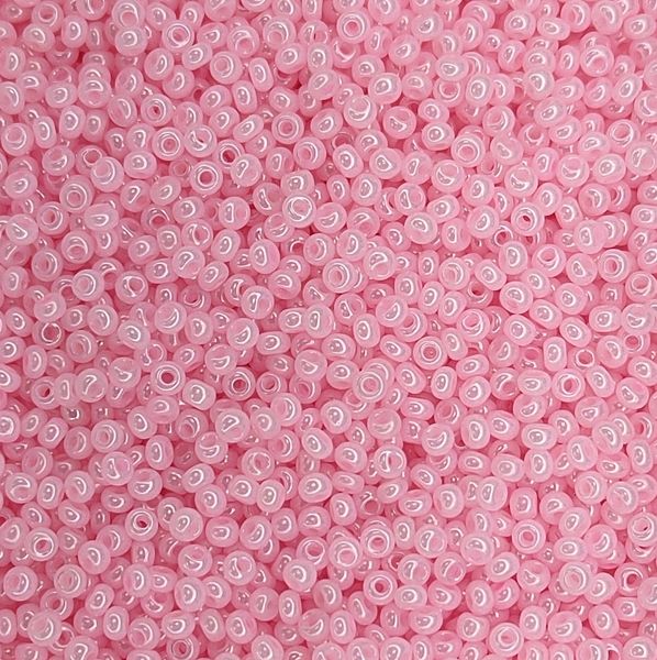17173 чешский бисер Preciosa 10 грамм алебастровый розовый бледный Б/50/0256 фото