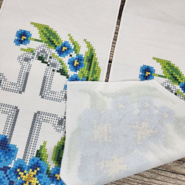 24023 Easter bow for a basket (12*150 cm), bead embroidery kit