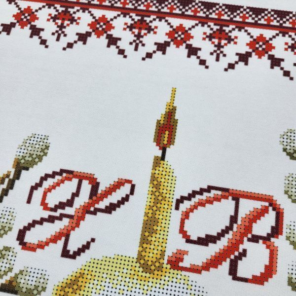 9050 Easter towel (53*37 cm), bead embroidery kit