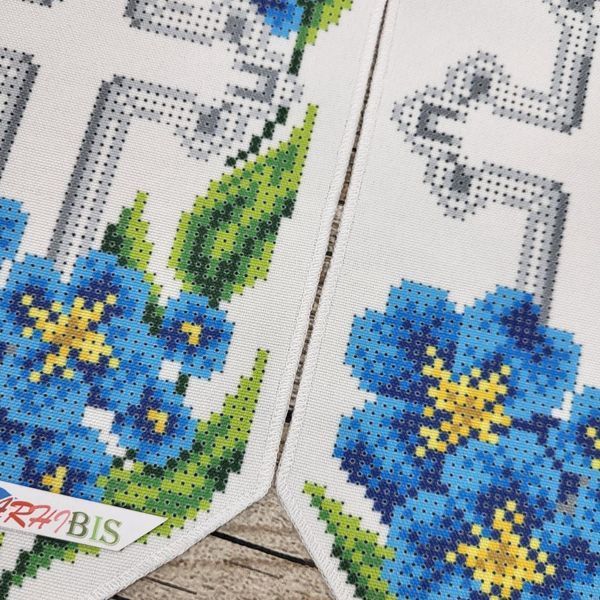 24023 Easter bow for a basket (12*150 cm), bead embroidery kit
