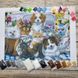 А2-К-1171 Пикник с друзьями, набор для вышивки бисером картины с котами и собаками А2-К-1171 фото 2