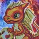А4Н_582 Вогняний дракон, набір для вишивки бісером картини А4Н_582 фото 9