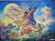 875 Dance of the Elves A3, bead embroidery kit of the picture