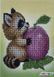 A6-Д-074 Raccoon (10,5*15 cm), bead embroidery pattern of the picture