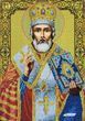 642 Святой Николай (30*42 см), набор для вышивки бисером иконы
