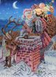 ТМ-141 Delivering Gifts (17*22 cm), bead embroidery kit of the picture