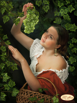 ТА-146 Italian Midday (24*32 cm), bead embroidery kit of the picture