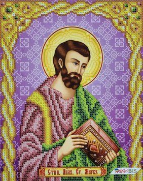 РІ-4139 Saint Mark (19*23 cm), bead embroidery pattern of the icon