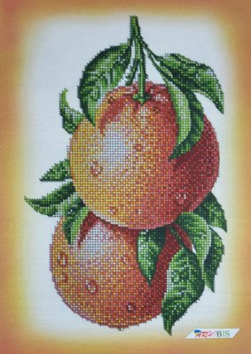 А4-К-1010 Грейпфрути, схема для вишивання бісером картини схема-ак-А4-К-1010 фото