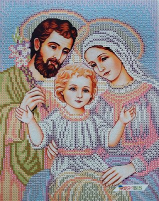 НИК-9274 Святое Семейство, набор для вышивки бисером иконы НИК-9274 фото