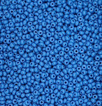 33210 Czech Preciosa beads 10 grams ceramic light blue
