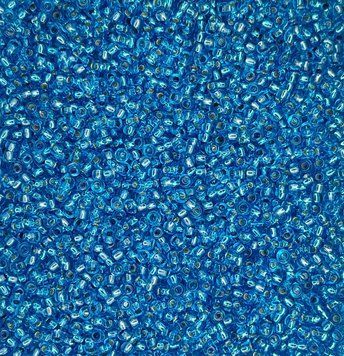 67030 Czech Preciosa beads 10 grams luminous light blue