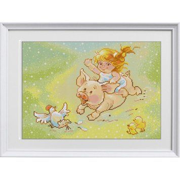 НИК-1301 Summer Is a Little Life (29*39 cm), bead embroidery kit of the picture