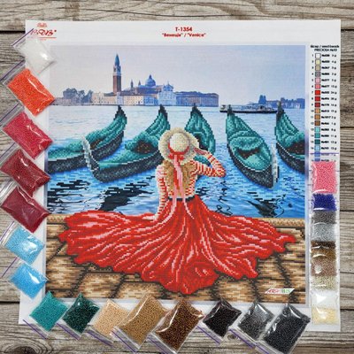 Т-1354 Венеция, набор для вышивки бисером картины АБВ 00016346 фото