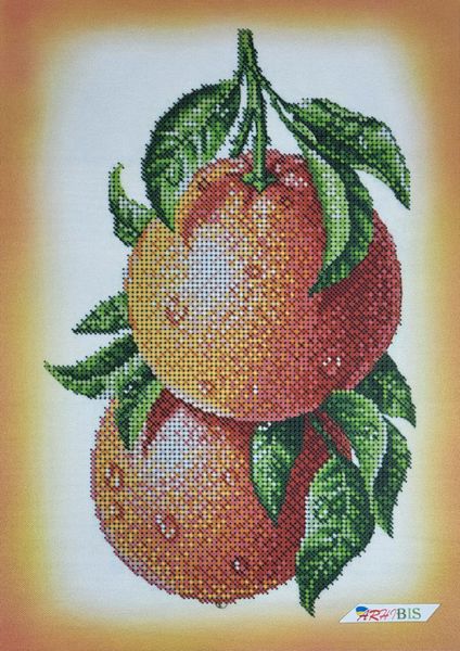 А4-К-1010 Грейпфруты, схема для вышивки бисером картины схема-ак-А4-К-1010 фото