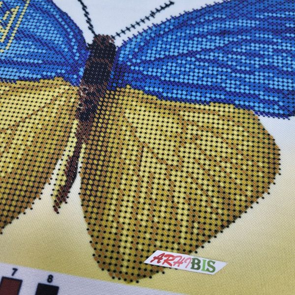 А5-Д-478 Український метелик, схема для вишивання бісером картини схема-ак-А5-Д-478 фото