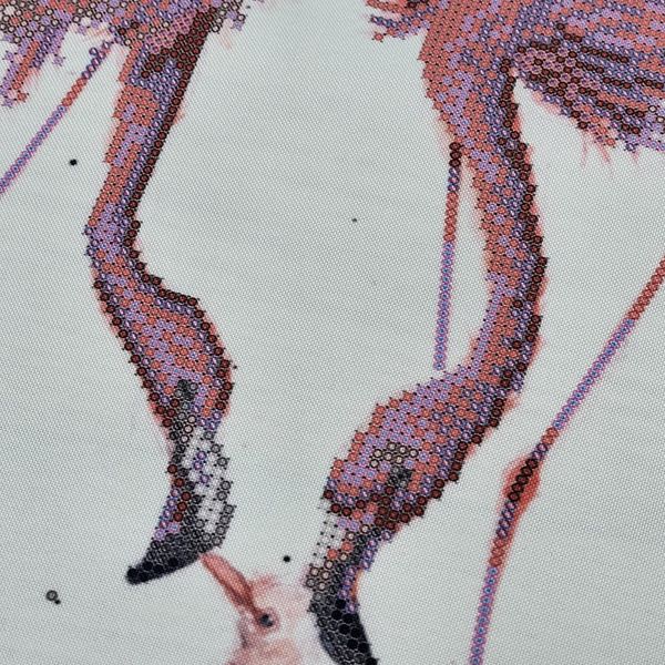 ТА-501 Семья фламинго, набор для вышивки бисером картины ТА-501 фото