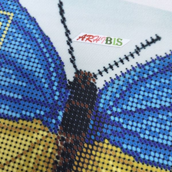 А5-Д-478 Украинская бабочка, схема для вышивки бисером картины схема-ак-А5-Д-478 фото