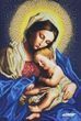 3002 Madonna and Child (40*60 cm), bead embroidery kit of the icon