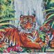 1503 Сім'я тигрів, набір для вишивання бісером картини 1503 фото 7