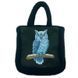 Шоппер_815 Winter Owl (43*30*10 cm), bead embroidery kit for a winter tote bag