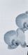 ТК103 Monochrome Grey Orchid (triptych) (86*58 cm), bead embroidery pattern of the modular picture