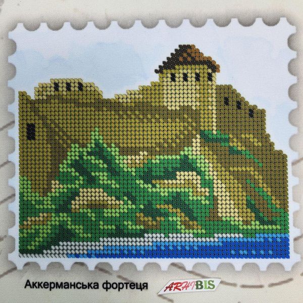 А2Н_051 Замки Украины, набор для вышивки бисером картины А2Н_051 фото