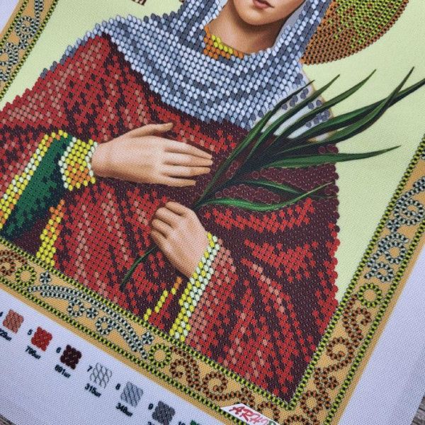 А4Р_171 Святая мученица Татьяна, набор для вышивки бисером иконы А4Р_171 фото