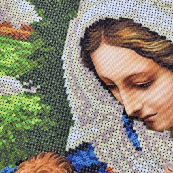 3004 Nursing Madonna (40*60 cm), bead embroidery kit of the icon