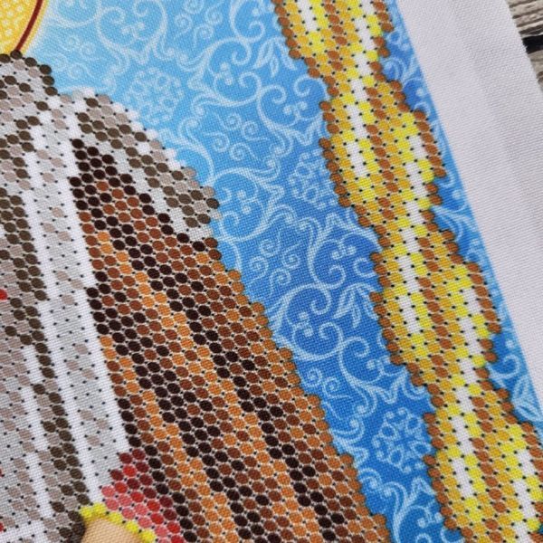 РІ-4141 Saint Sergius (19*23 cm), bead embroidery pattern of the icon