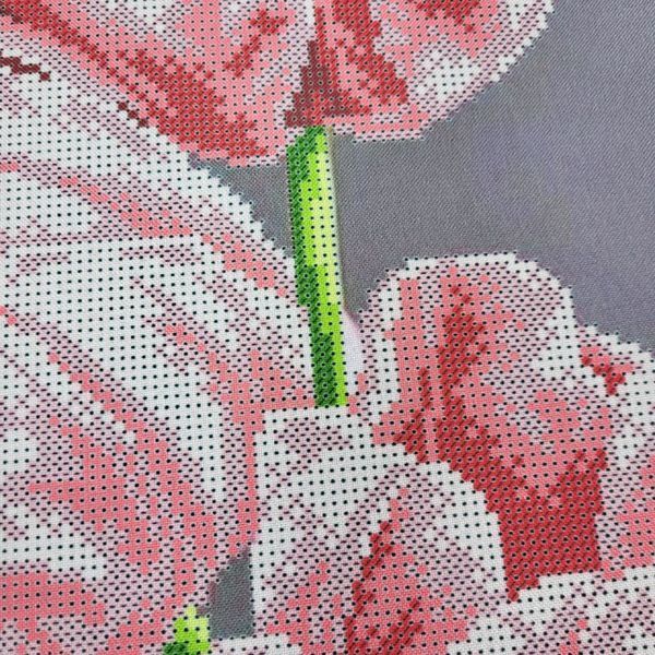 А786 Tulips (30*42 cm), bead embroidery kit of the picture