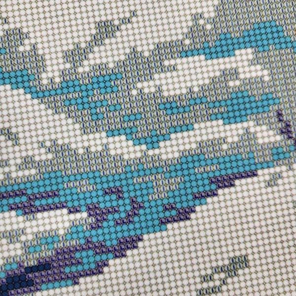 ОСП-58 Tiger in the Snow (60*70 cm), bead embroidery kit of the picture