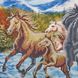 3563 Горные скакуны, набор для вышивки бисером картины с конями 3563 фото 3