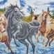 3563 Гірські скакуни, набір для вишивання бісером картини з конями 3563 фото 4