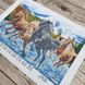 3563 Горные скакуны, набор для вышивки бисером картины с конями 3563 фото 8
