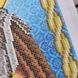 РІ-4141 Saint Sergius (19*23 cm), bead embroidery pattern of the icon