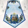 Раннер_111 Easter table runner for the festive table (72*28 cm), bead embroidery kit