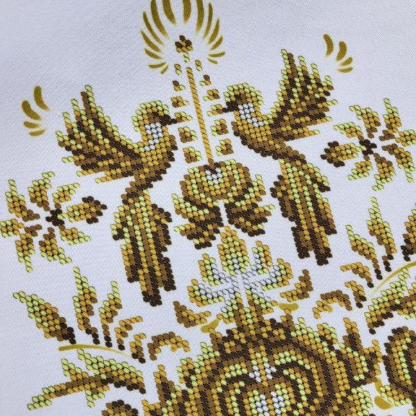РВМ_024 Весільний рушник з українською символікою, набір для вишивки бісером РВМ_024 фото
