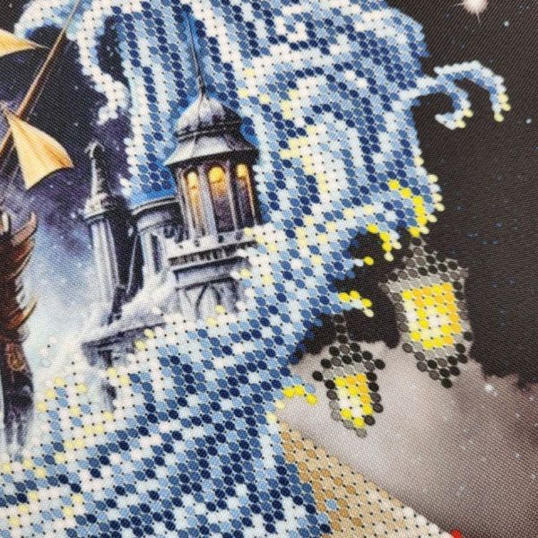 БС-3487 Sea in a Book (27*36 cm), bead embroidery kit of the picture