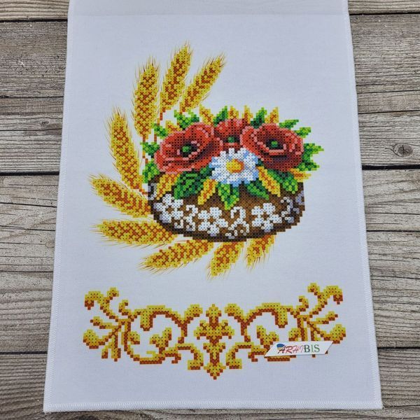 РВМ_054 Small Wedding Towel for the Korovai 140*20 cm, bead embroidery kit