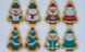 А3-К-422 Рождественское печенье схема для вышивки бисером новогодних игрушек схема-ак-А3-К-422 фото 1