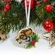 КНІ_міні_105 Різдвяні тигренята набір для вишивання бісером по дереву АБВ 00119939 фото 5