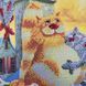 291 Рай існує (19,4*26,7 см), набір для вишивання бісером картини з котами 291 фото 5