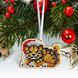 КНІ_міні_105 Рождественские тигрята набор для вышивки бисером по дереву АБВ 00119939 фото 9