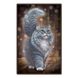 Т-1349 Серый кот, набор для вышивки бисером картины Т-1349 фото 2