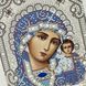 ЖС-5001 Богородиця Казанська срібло, набір для вишивання бісером ікони ЖС-5001 фото 9