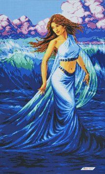 4004 Aphrodite (45*75 cm), bead embroidery kit of the picture