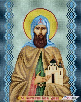 БСР-4205 Святой Даниил (19*23 см), схема для вышивки бисером иконы схема-с-БСР-4205 фото