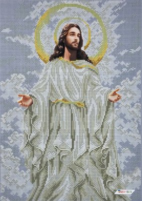 В726 Иисус, набор для вышивки бисером иконы В726 фото