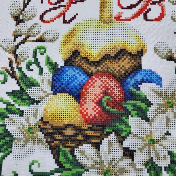 9007 Великодній рушник (53*37 см), набір для вишивки бісером 9007 фото